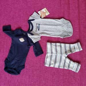 Preemie, Carter's Little Baby Basics 3 piece set